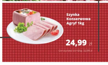 Szynka konserwowa Agryf promocja w Torimpex Toruńska Sieć Sklepów Spożywczych