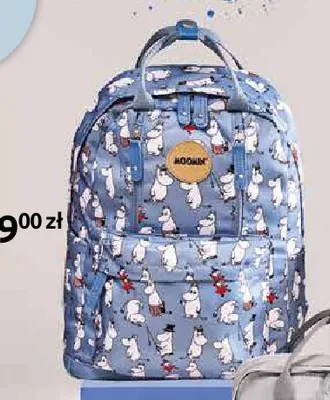 Plecak Moomin niebieski we wzory promocja w Empik