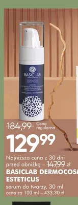 Serum do twarzy BasicLab Dermocosmetics Esteticus promocja w Super-Pharm