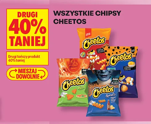 Chipsy Cheetos promocja w Biedronka
