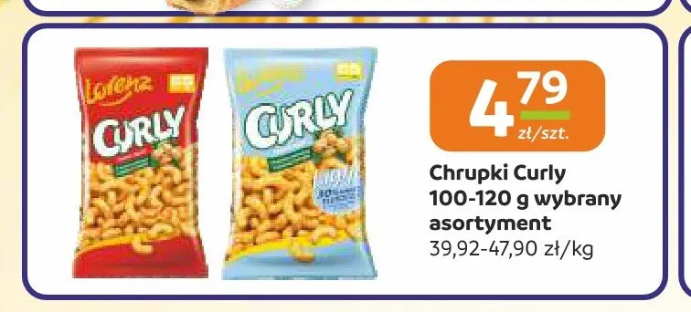 Chrupki Curly promocja w Społem Częstochowa