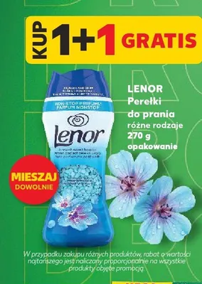 Perełki do prania Lenor promocja w Kaufland