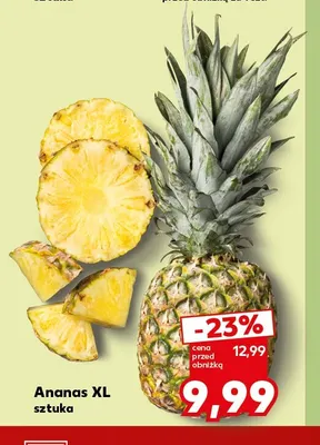 Ananas XL promocja w Kaufland