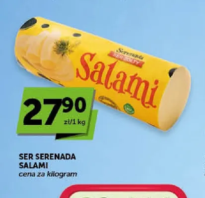 Ser Serenada salami promocja w Euro Sklep