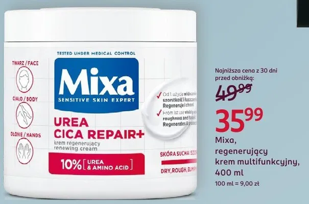 Regenerujący krem multifunkcyjny promocja w Rossmann