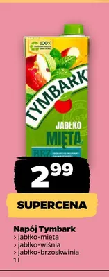 Napój Tymbark jabłko-wiśnia promocja w Netto