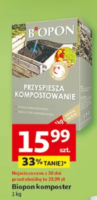 Biopon komposter promocja w Auchan