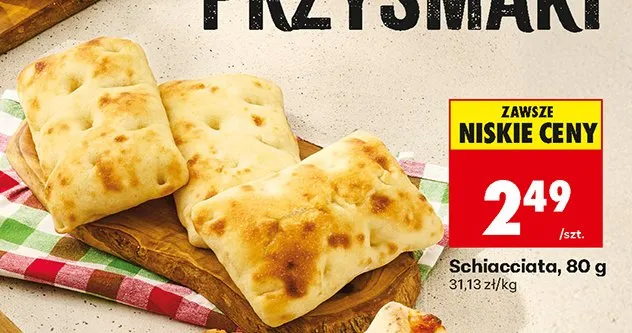 Schiacciata promocja w Biedronka