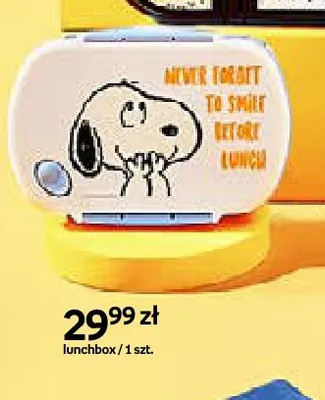 Lunchbox Snoopy promocja w Empik