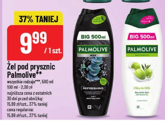 Żel pod prysznic Palmolive Naturals Olive & Milk promocja w POLOmarket