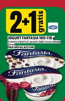 Jogurt Fantasia płatki Danone promocja w TOPAZ