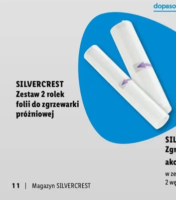 Zestaw 2 rolek folii do zgrzewarki próżniowej promocja w Lidl