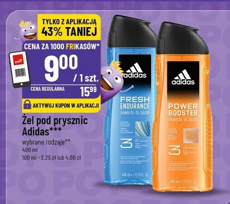 Żel pod prysznic Adidas men dynamic pulse Adidas cosmetics promocja w POLOmarket