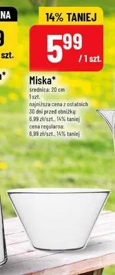 Miska średnica: 20cm promocja w POLOmarket