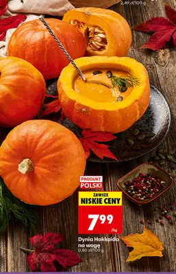 Dynia Hokkaido promocja w Biedronka