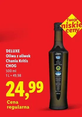Oliwa z oliwek Chania Kritis CHOG Deluxe promocja w Lidl