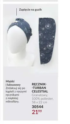 Ręcznik-turban Celestial 58x22 cm promocja w AVON