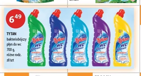 Bakteriobójczy płyn do WC Tytan promocja w Drogerie Laboo