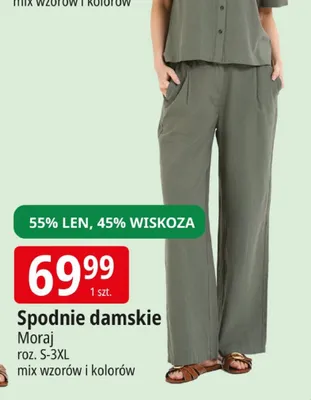 Spodnie damskie promocja w Leclerc