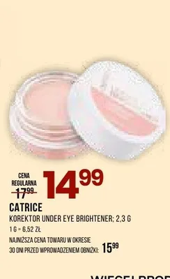Korektor Catrice Under Eye Brightener promocja w Drogerie Natura