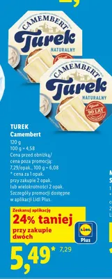 Ser Camembert promocja w Lidl