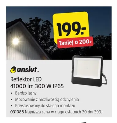Reflektor LED 41000lm IP65 Anslut promocja w Jula