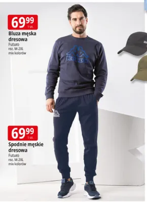 Bluza męska dresowa Futuro roz. M-2XL mix kolorów promocja w Leclerc
