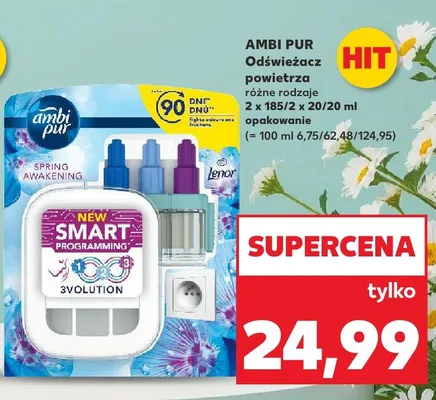 Odświeżacz powietrza różne rodzaje Ambi Pur promocja w Kaufland