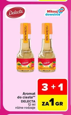 Aromat do ciasta Delecta promocja w Carrefour Market