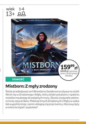 Gra planszowa Mistborn: Z mgły zrodzony promocja w Empik