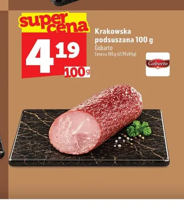 Krakowska podsuszana Gobarto promocja w TOPAZ