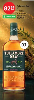 Whisky Tullamore Dew promocja w Żabka