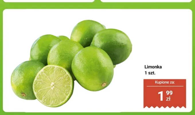 Limonka promocja w Biedronka