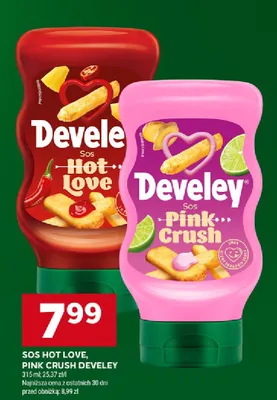 Sos Pink Crush Develey promocja w Stokrotka