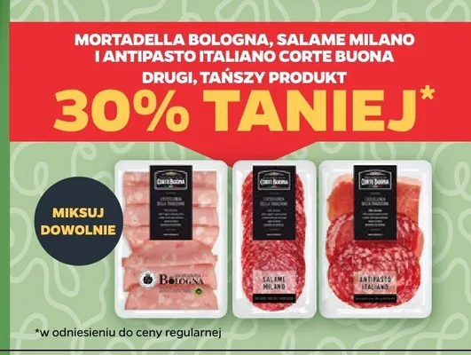 Salame Milano Corte Buona promocja w Netto