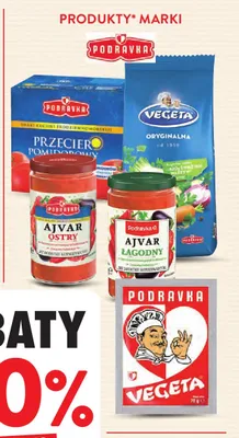 Przyprawa Vegeta Podravka promocja w Intermarche