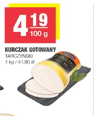 Kurczak gotowany Tarczyński promocja w SPAR