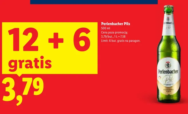 Piwo Perlenbacher Pils promocja w Lidl