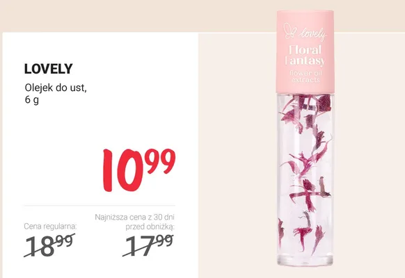 Olejek do ust promocja w Rossmann