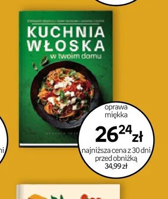 Książka Kuchnia włoska w twoim domu promocja w Empik