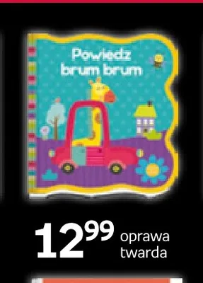 Książka Powiedz brum brum Wilga promocja w Empik
