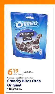 Ciastka Crunchy Bites Oreo Original promocja w Action