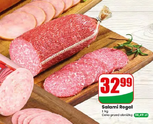 Salami Rogal Agro Rydzyna promocja w Dino