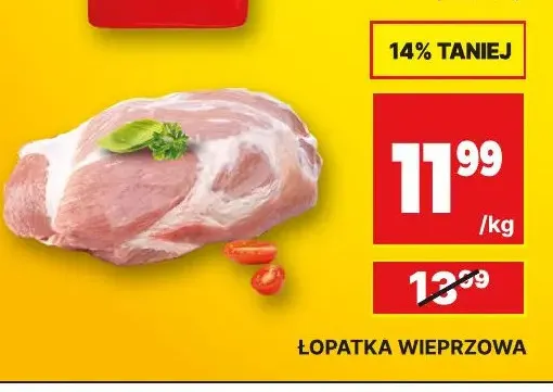Łopatka wieprzowa promocja w API Market