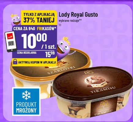 Lody wybrane rodzaje promocja w POLOmarket
