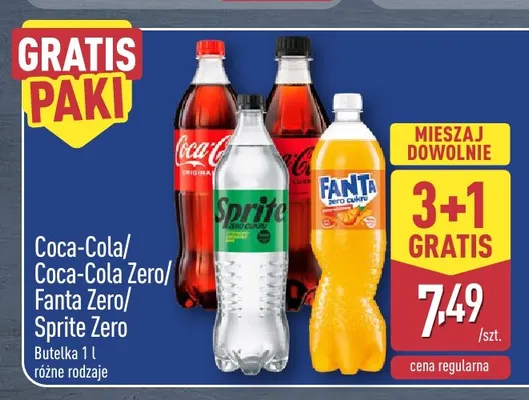 Napój gazowany Coca-Cola promocja w Aldi