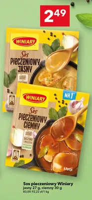 Sos pieczeniowy jasny Winiary promocja w LEWIATAN