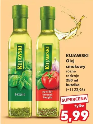 Olej smakowy Kujawski promocja w Kaufland