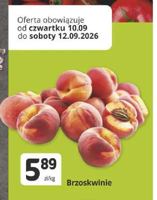 Brzoskwinie promocja w Marketvita