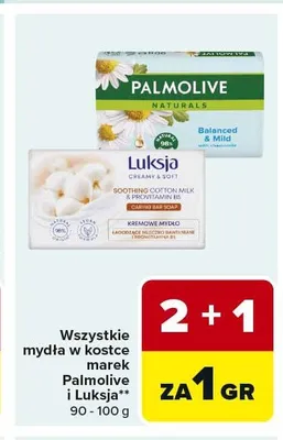Mydło w kostce Palmolive promocja w Carrefour